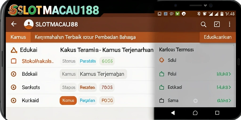 Tampilan antarmuka SLOTMACAU188 yang user-friendly.